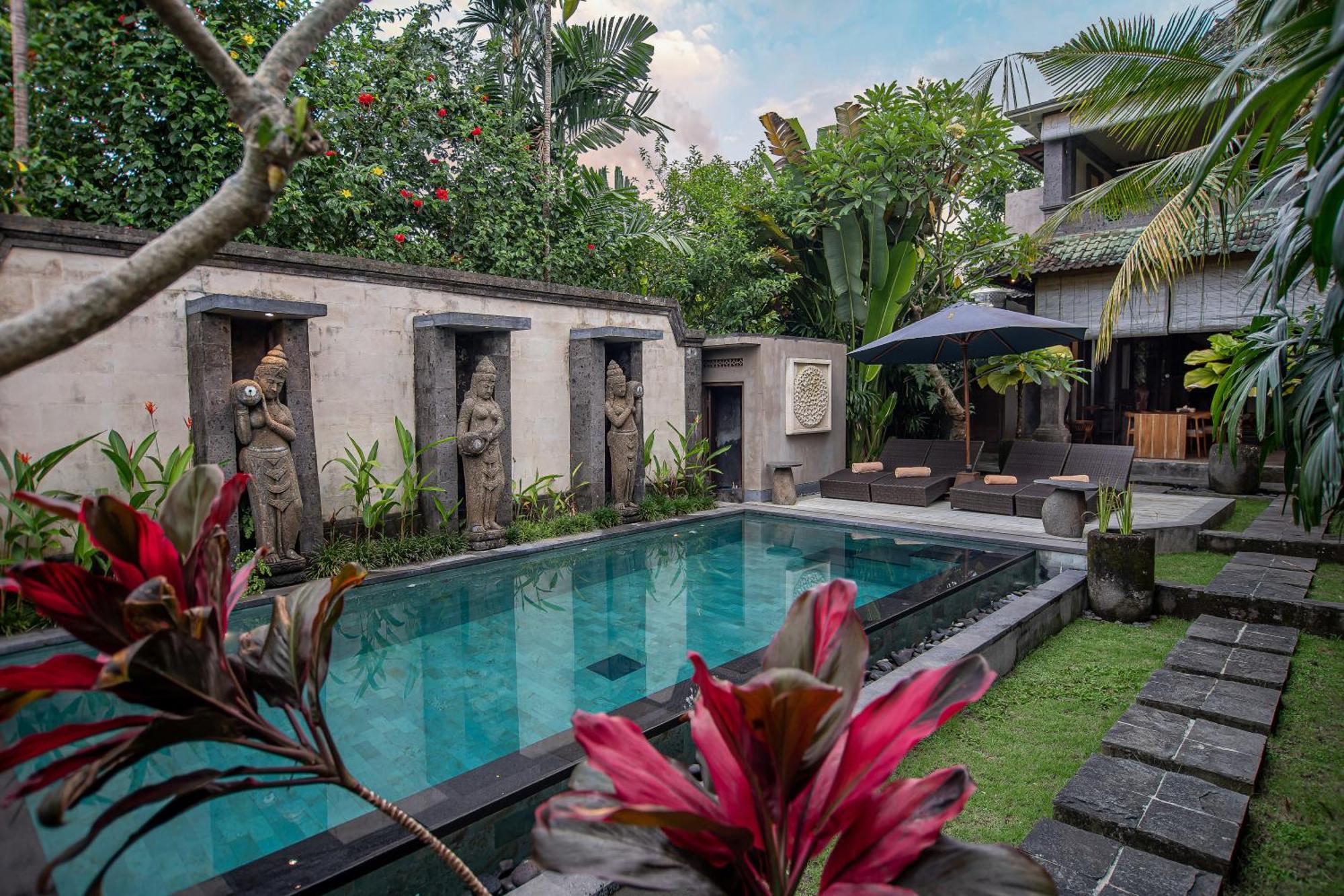D'Legon Luxury Villas Ubud Exterior foto
